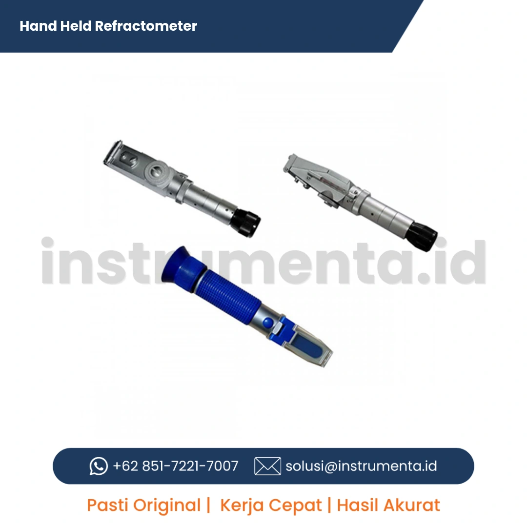 Jual Hand Held Refractometer AMTAST Alat Ukur Indeks Bias Konsentrasi Cairan Gula Madu Kadar Garam Manual